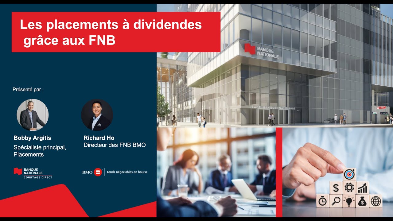 Investir dans les dividendes avec les FNB