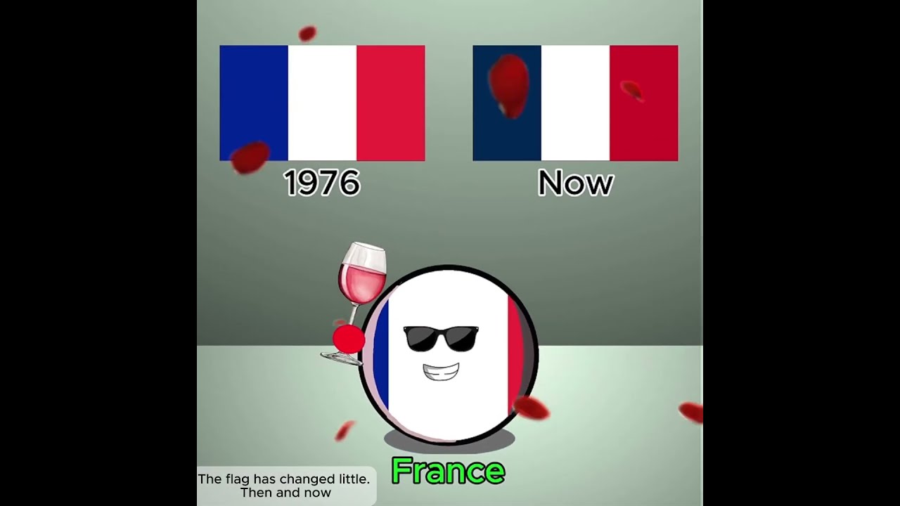 The flag has changed little  #countryballs  #history #flag