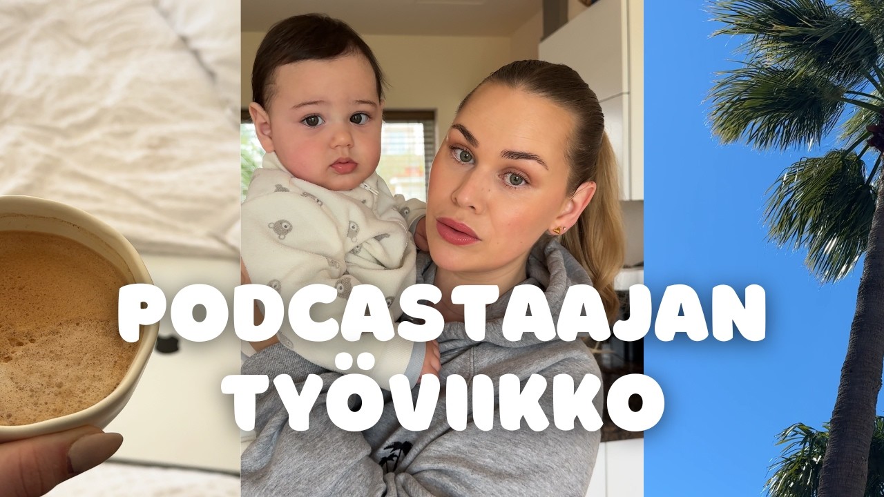 Realistinen työviikko vauvan kanssa Espanjassa