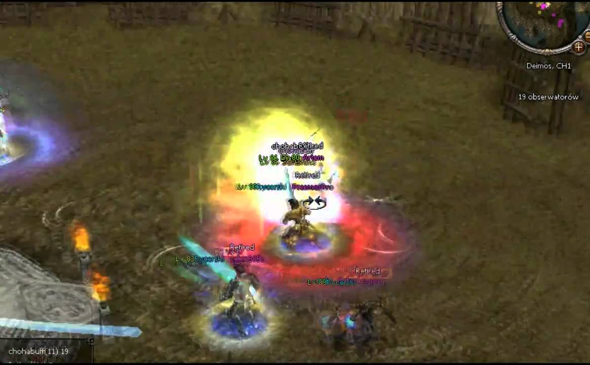 Metin2 s19 Deimos TopSecret vs Retired