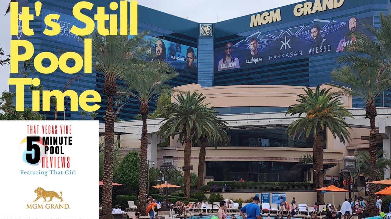 MGM Grand (5-минутный обзор бассейна)