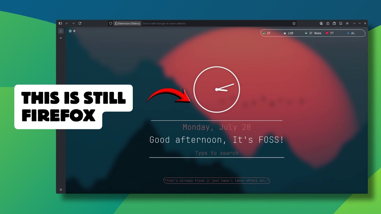 Как я настраиваю Firefox, чтобы он выглядел минималистично и работал эффективнее