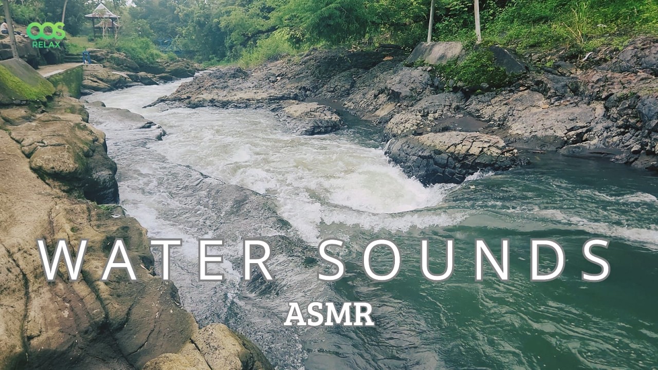 ASMR River Sounds - Powerful Rapids & Calming Nature 🌊