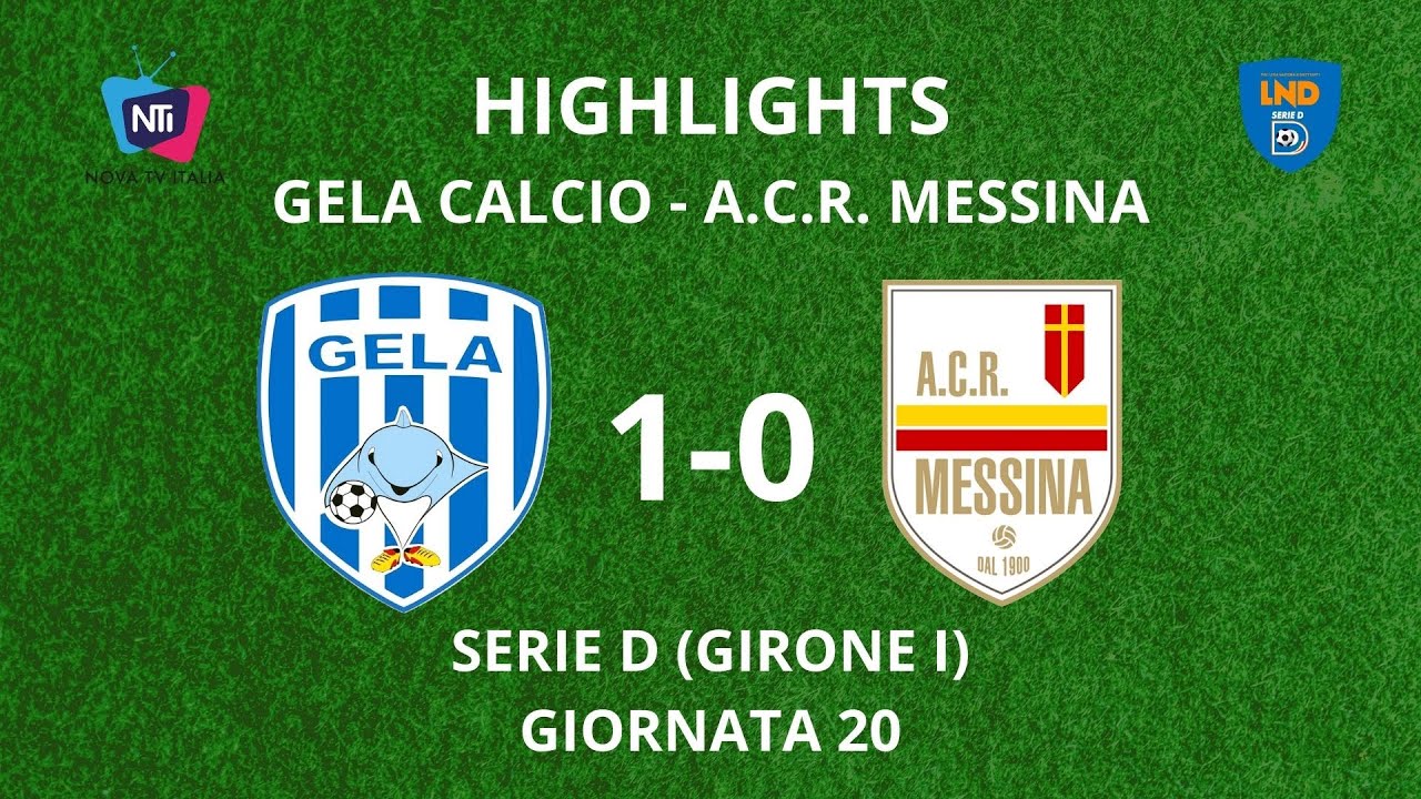 HIGHLIGHTS: GELA 1-0 A.C.R. MESSINA