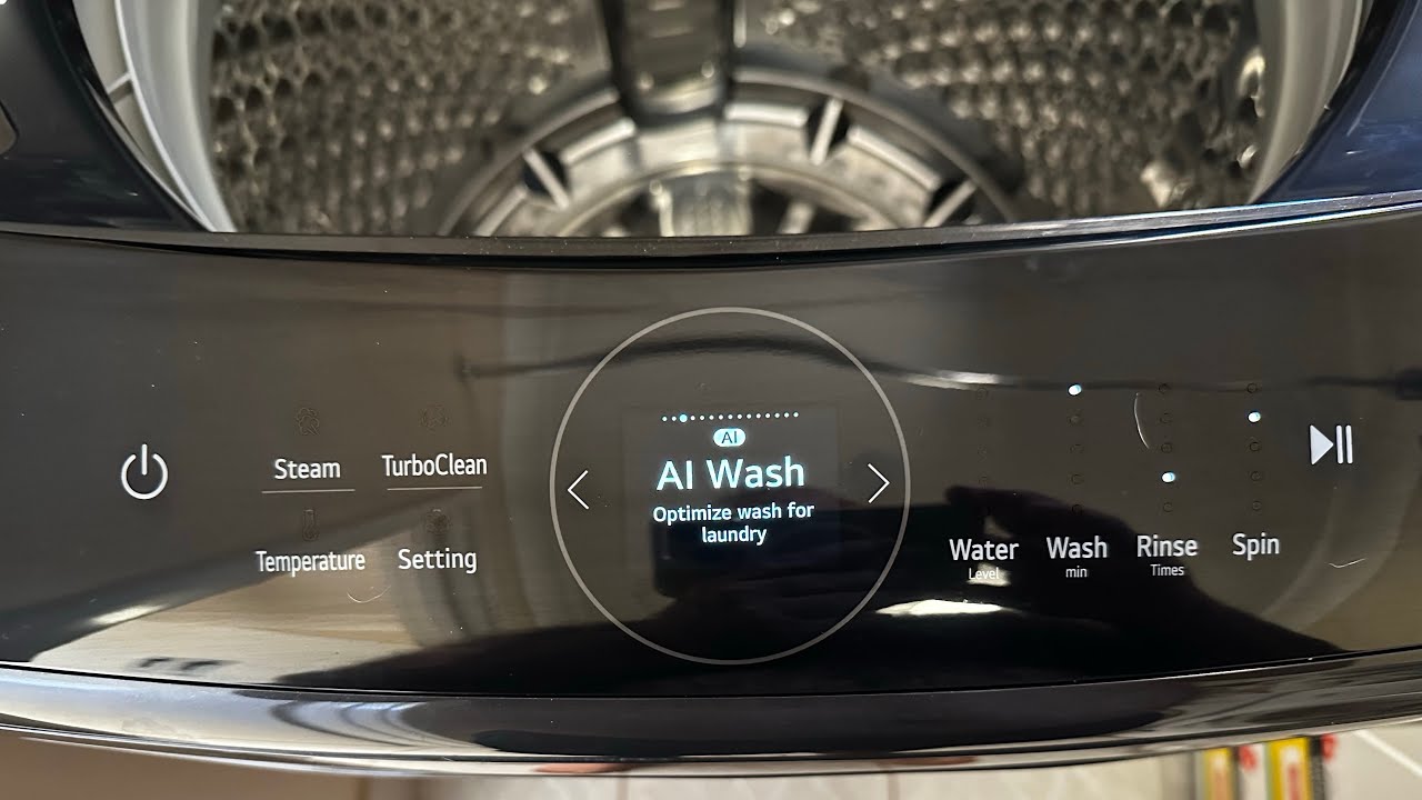 LG 12kg - AI Wash cycle