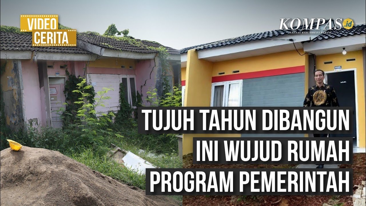 Penampakan Rumah di Program Satu Juta Hunian Jokowi