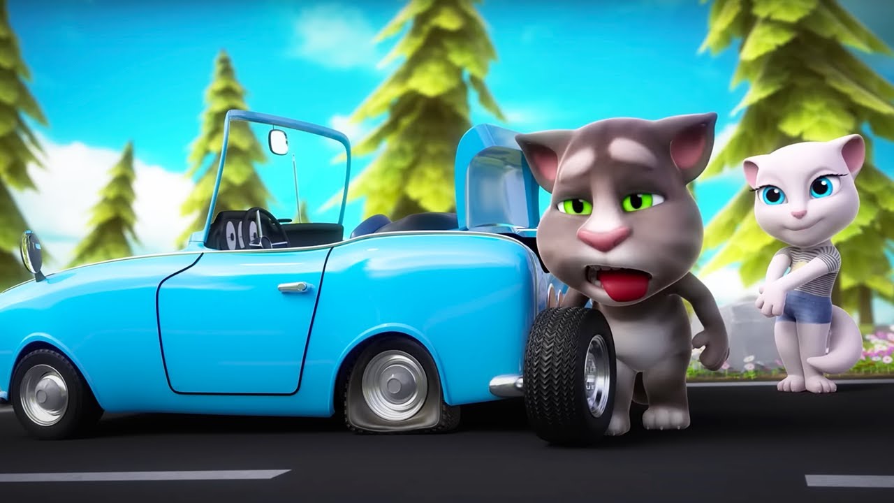 Talking Tom Shorts - Car Mechanic | WildBrain Zoo | Season 1 | Cartoons for Kids