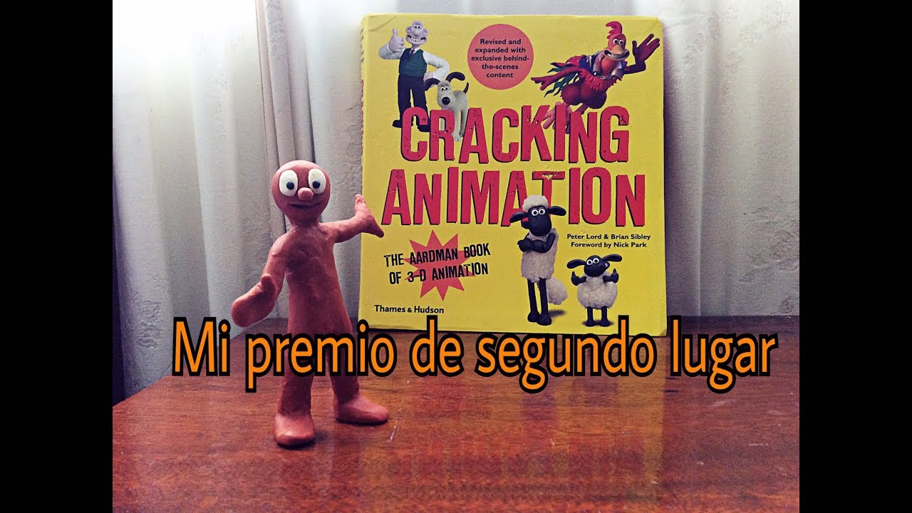 DESEMPAQUE del LIBRO CRACKING ANIMATION - PREMIO de segundo lugar de LA COMPETENCIA del GOLDEN MORPH