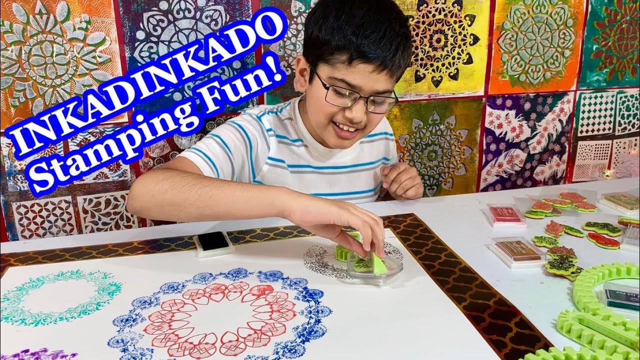 Stamping Fun with INKADINKADO Stamps & Gears!