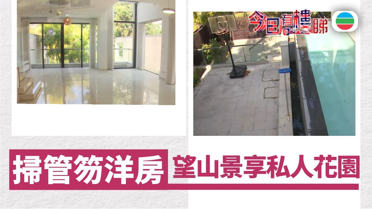 TVB今日有樓睇｜2026年01月19日｜掃管笏洋房　望山景享私人花園｜樓市｜樓盤