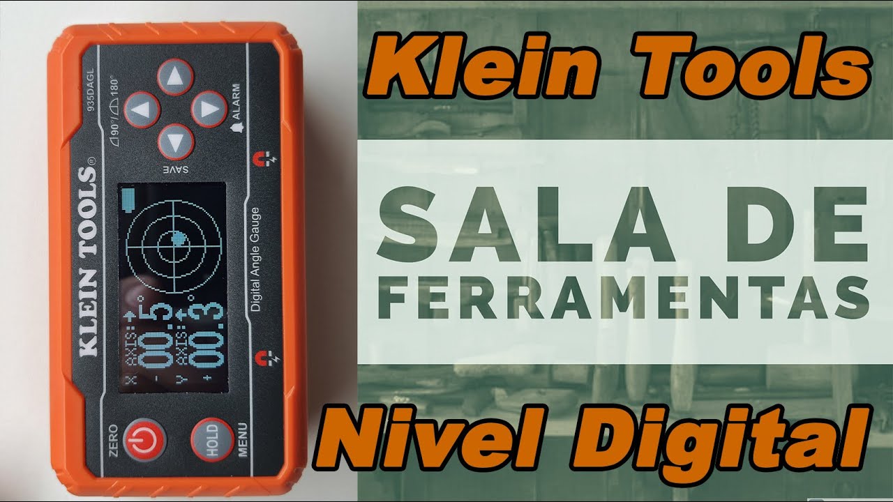 KLEIN TOOLS NIVEL DIGITAL QUALIDADE AMERICANA.