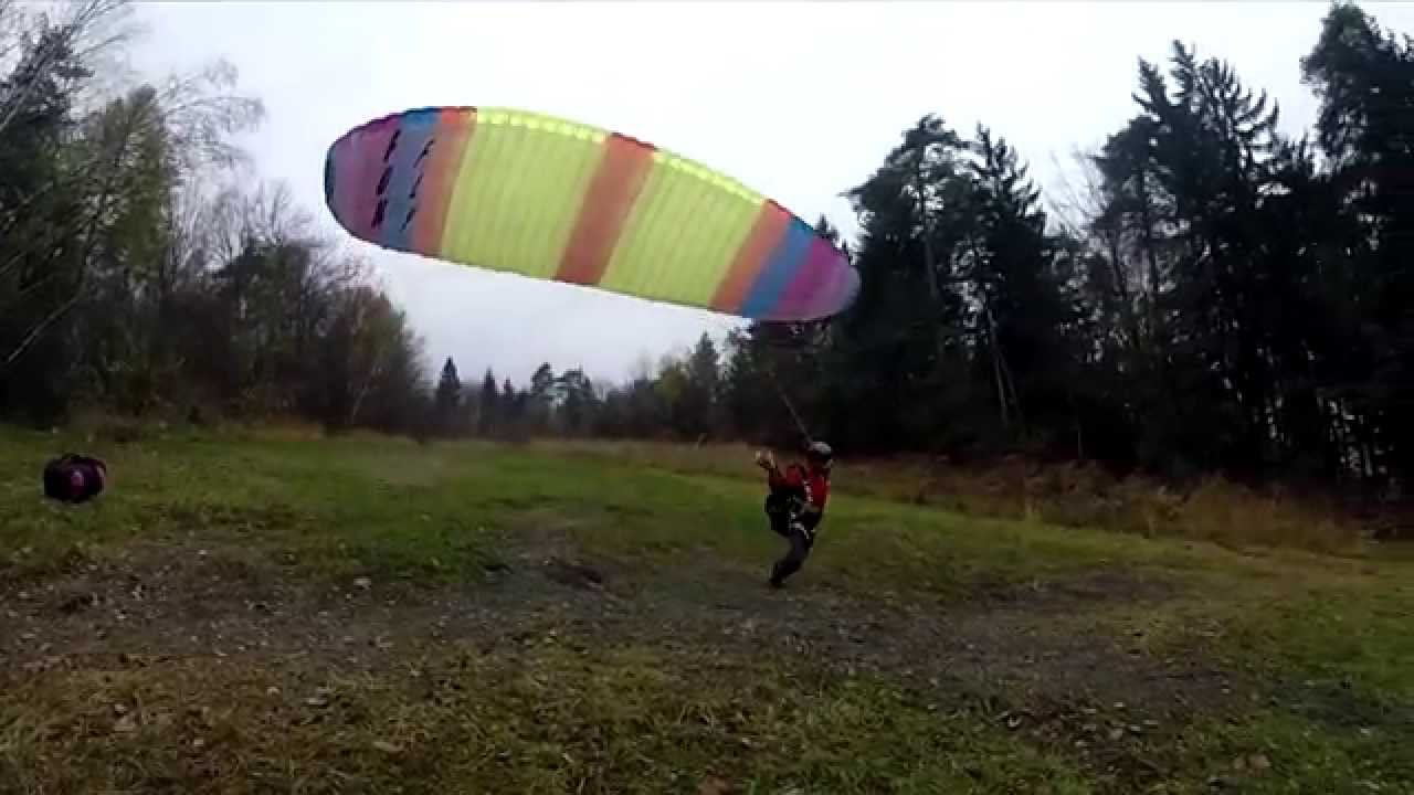 Trening jadralnega padalstva