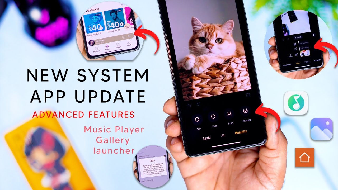 MIUI 14 System app Update with New Ui and Advanced Features