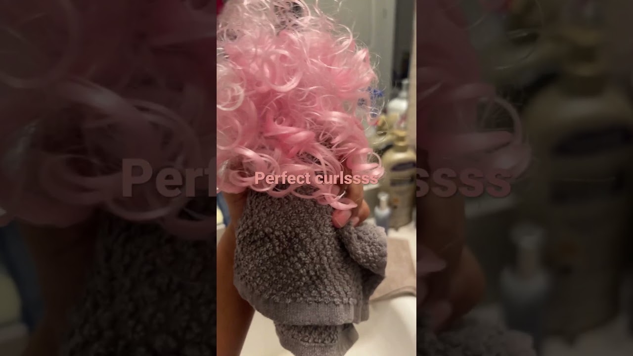 Washing dolls hair steps!