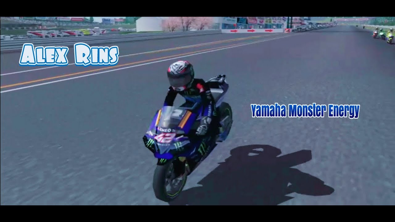 Share Game MotoGP4 Mod Texture livery Yamaha monster Energy Alex Rins/By CyoSiesta
