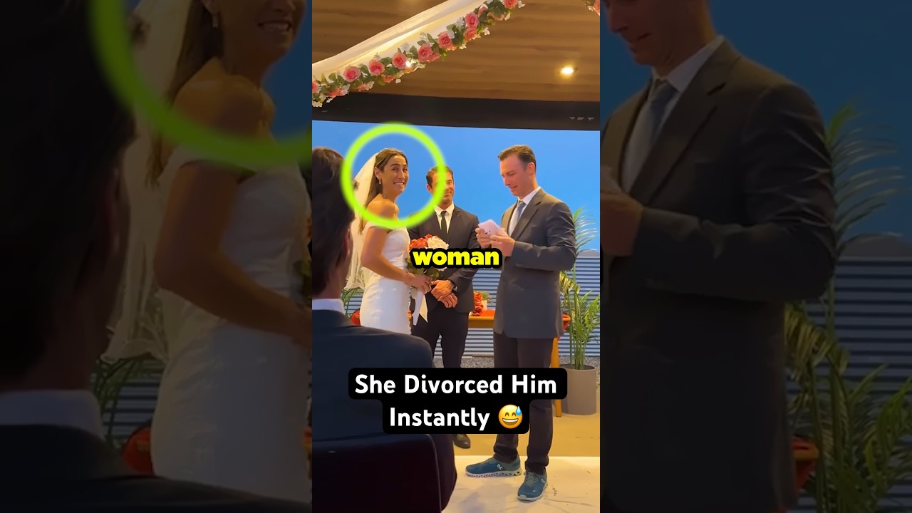 Woman Got DIVORCED At Her Wedding..