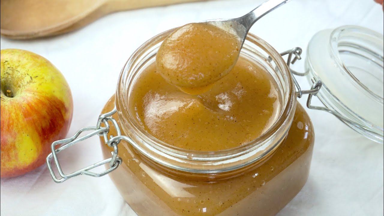 Compota de manzana sin azúcar
