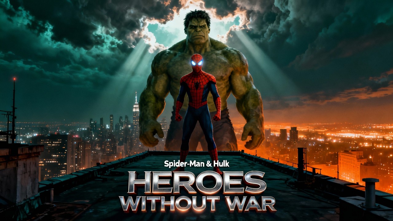 Spider-Man & Hulk Save the City Without Fighting | Emotional AI Cinematic Movie