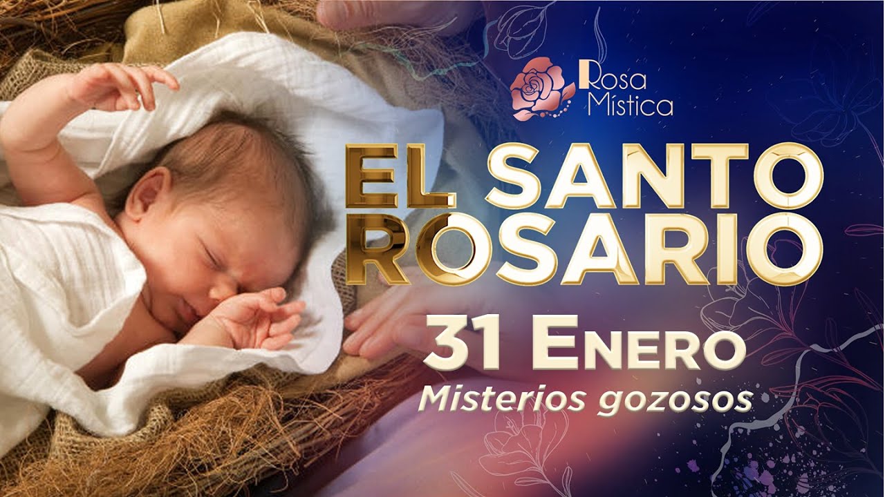 Santo Rosario de Hoy con Imágenes | Sábado 31 de Enero 2026 | Misterios Gozosos