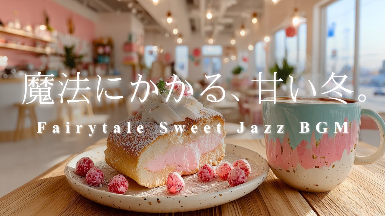 心がときめく、春の魔法🌸不思議なカフェで味わう甘いフェアリーテイル・ジャズ Early Spring Sweet Jazz for relax, work, study
