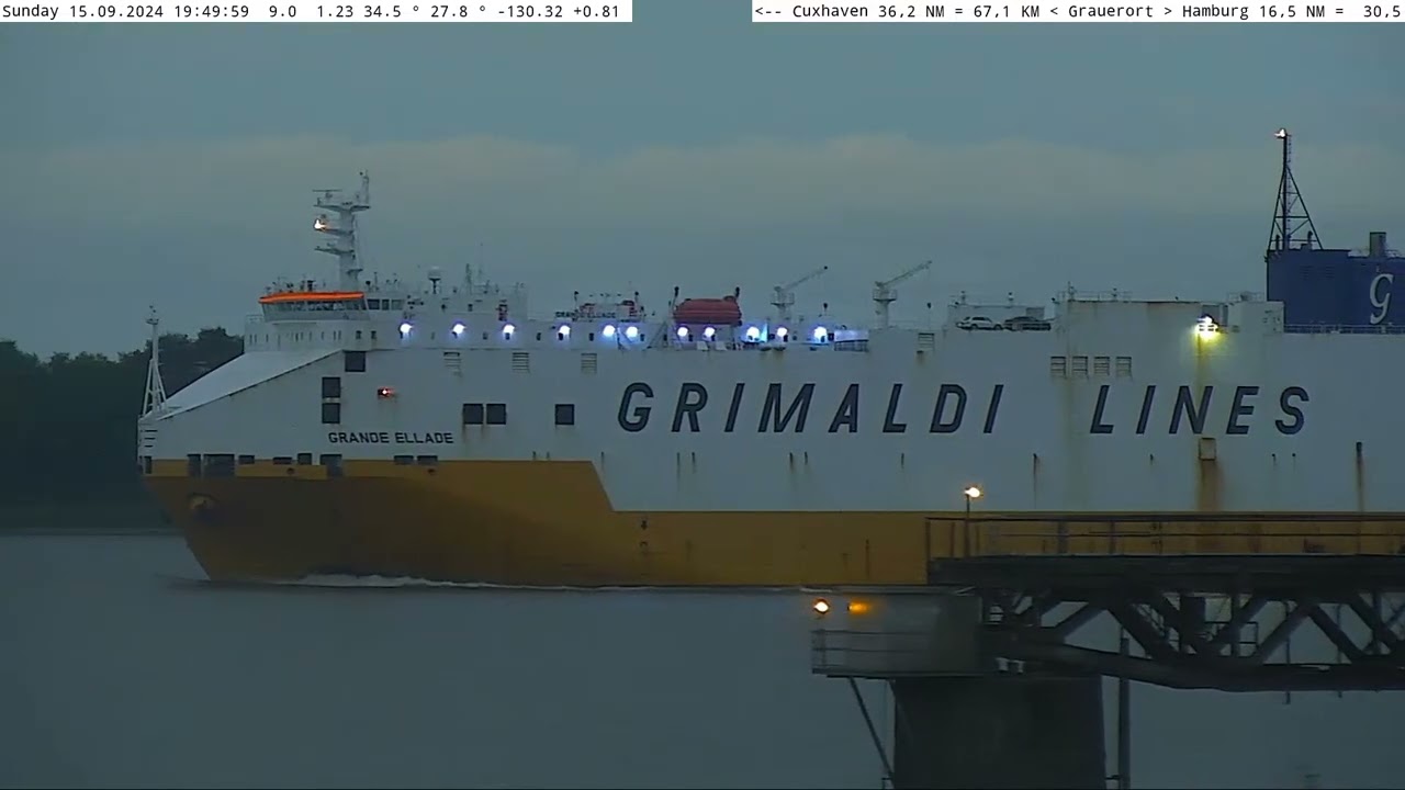 GRANDE ELLADE Ro-Ro/Container Carrier  IMO: 9220627 15.09.2024