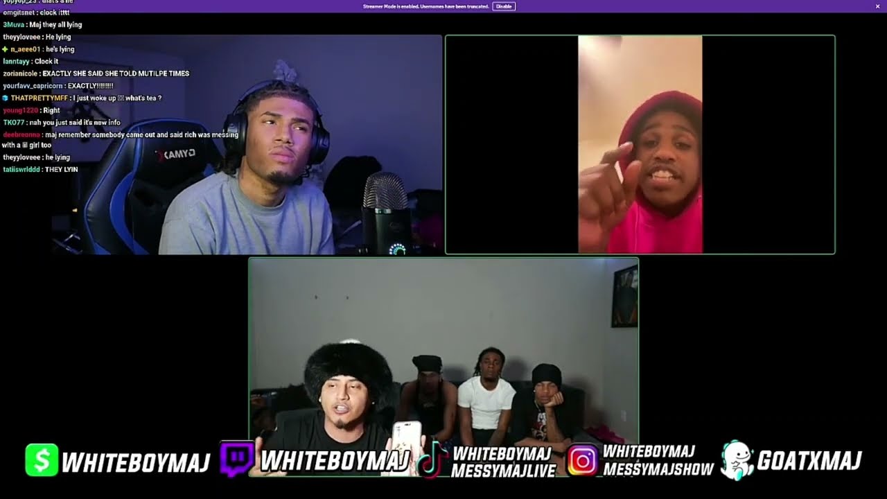 LIVE MESSY MAJ : RUCREW CHRIS VS BAYBAY PT. 1