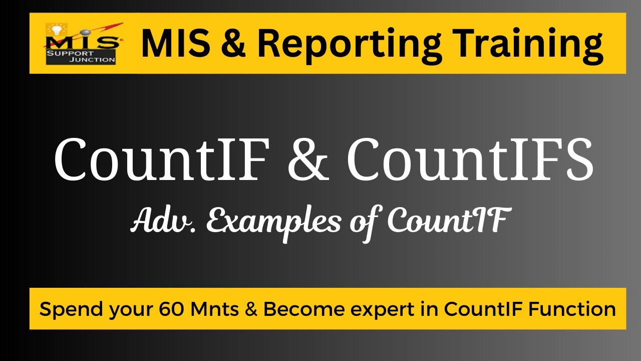 COUNTIF and COUNTIFS Formula in excel | advanced excel tutorial #excel #exceltips #exceltutorial