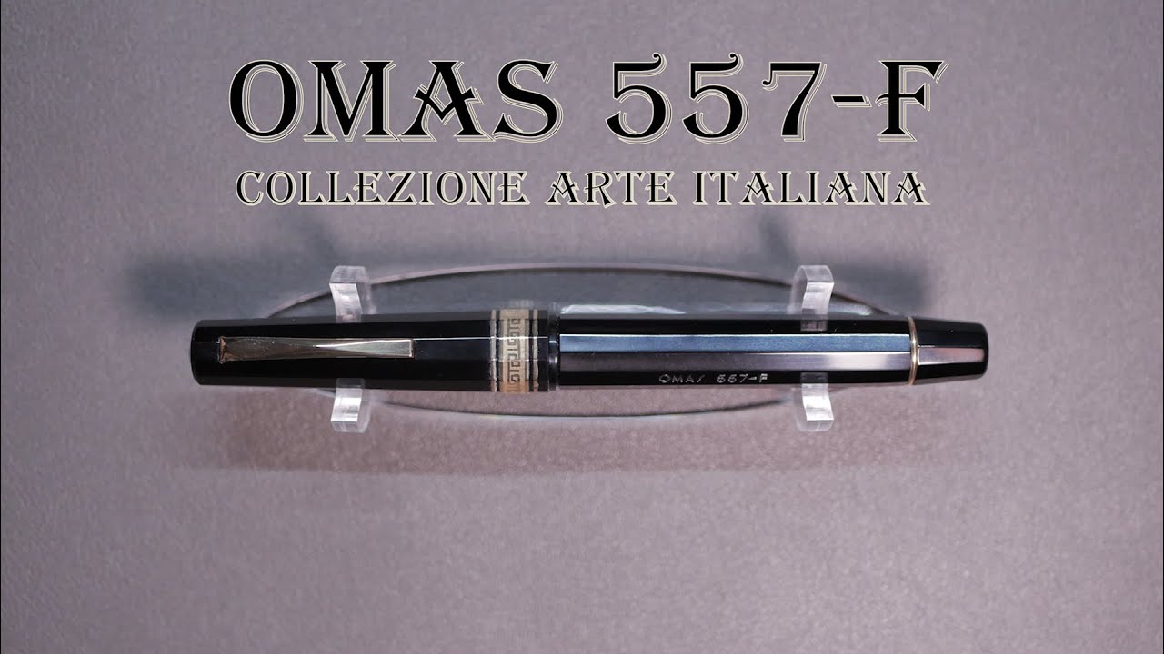 Stylo-plume Omas 557-F  : présentation, essai et avis