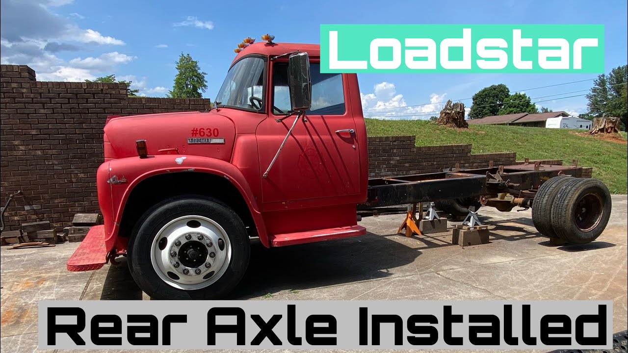 Rear Axle Installed