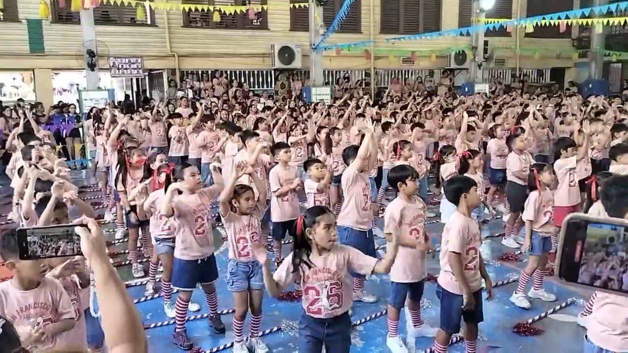 A family day presentation of grade 4 at San Francisco Elem. Sch. QC     Year 2026