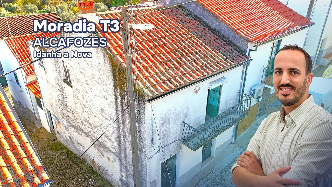 29.900€| MORADIA T3 | Alcafozes - Idanha-a-Nova| INVESTIMENTO e FÉRIAS!