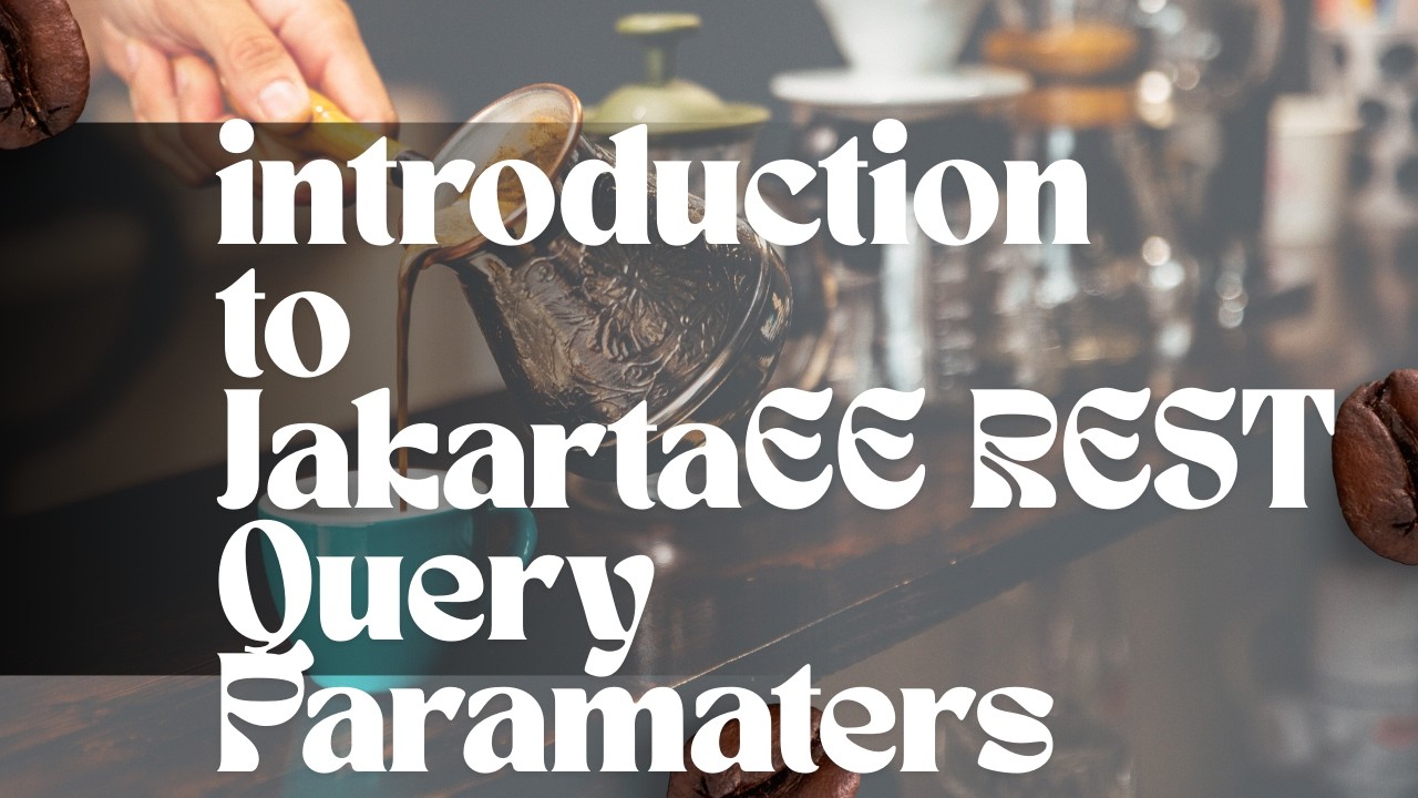 JakartaEE REST Path Parameters and Query Parameters