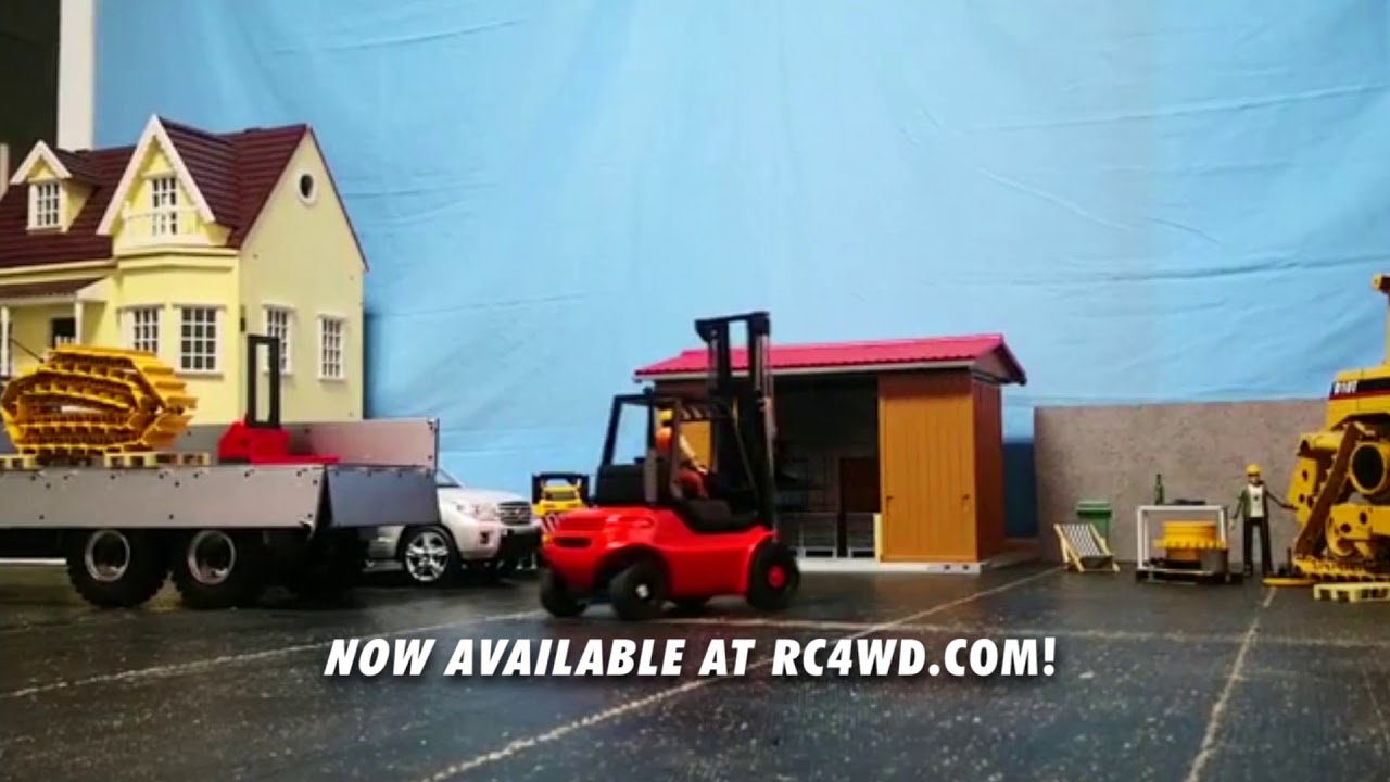 RC4WD 1/14 Norsu Hydraulic RC Forklift RTR (Red)