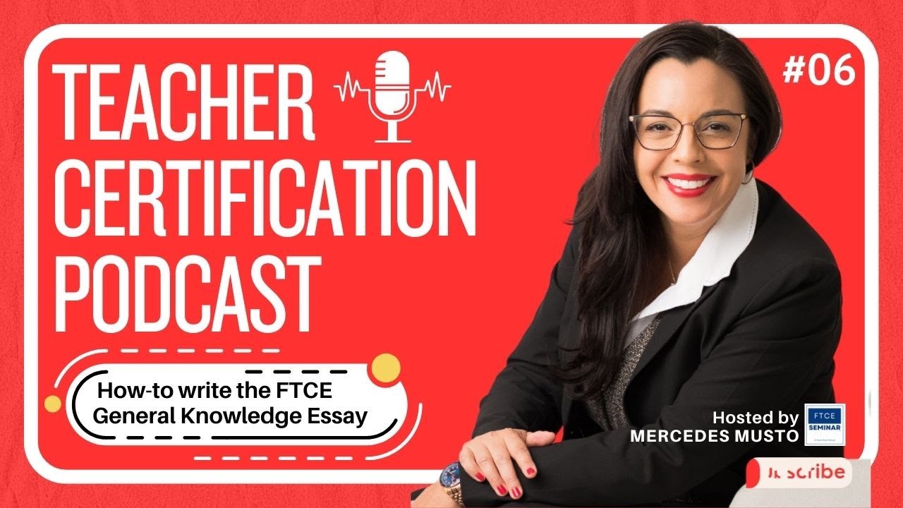 FTCE | How-to Write the GK Essay #essay #exam #podcast