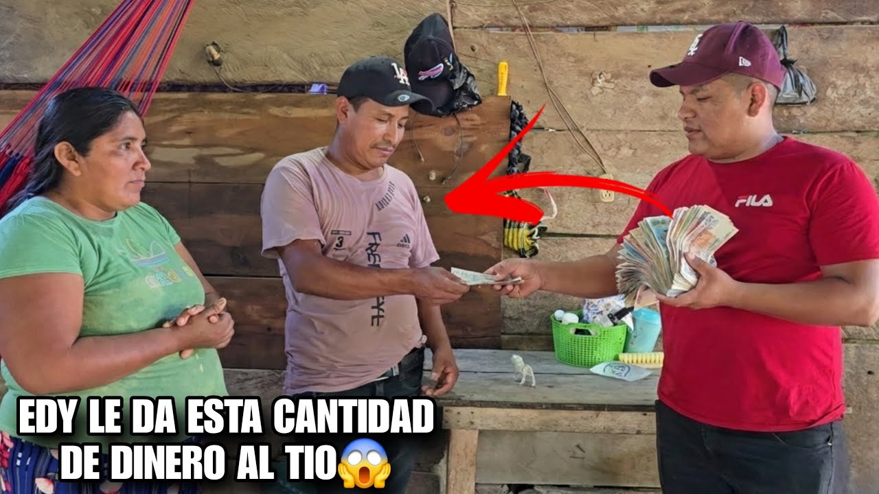 Hoy El TIO Empezo a Llorar Al Ver la Gran Suma De Dinero Que Le Mandaron😢💵Para Construir Su Casa😱