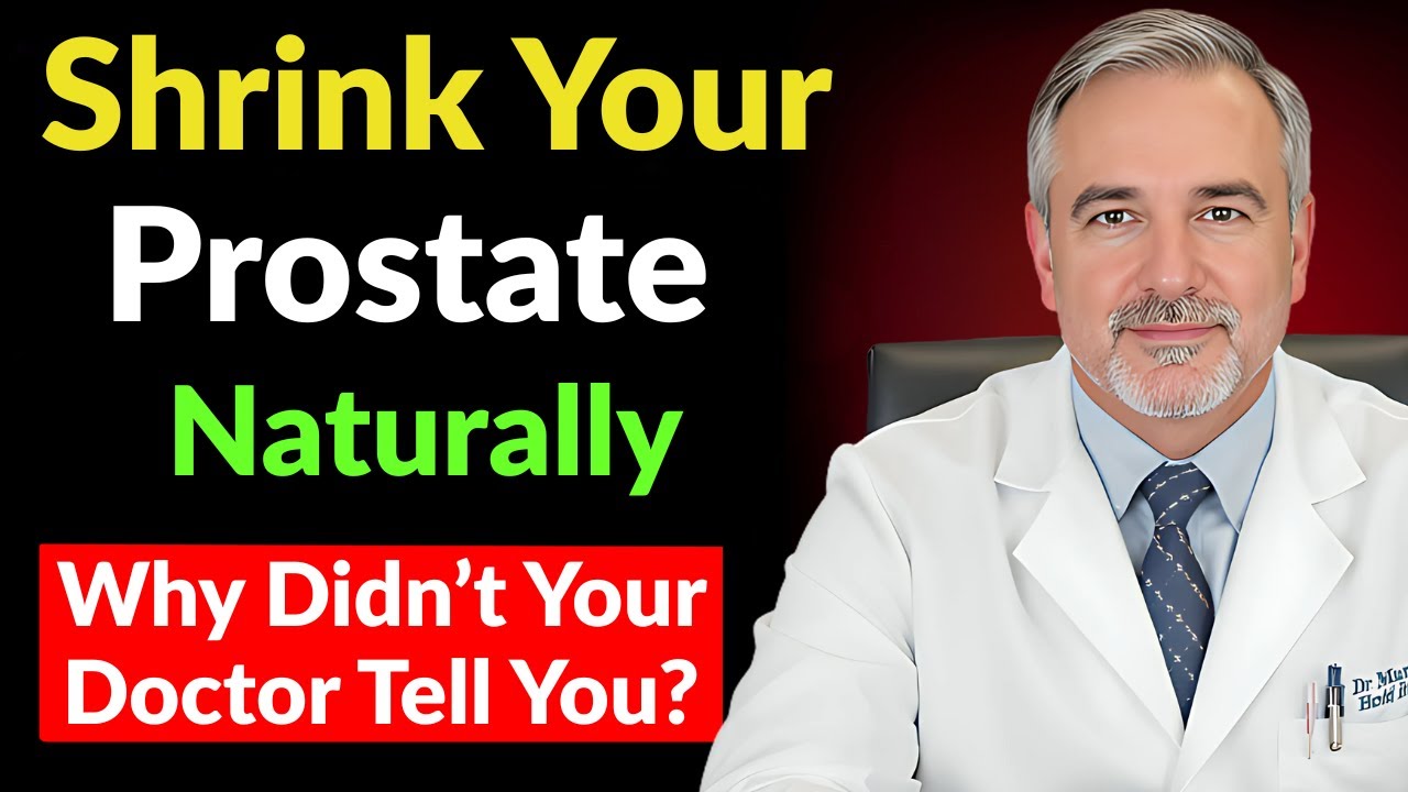6 Natural Vitamins That Shrink Your Prostate – Doctors Stay Silent About | Senior Health Tips