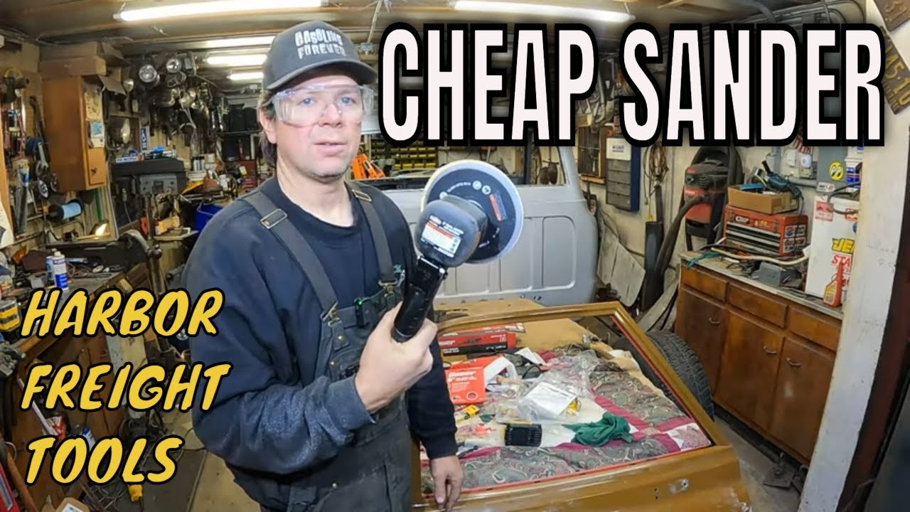 Mcgraw 6 inch dual action sander: Harbor Freight Tool Review
