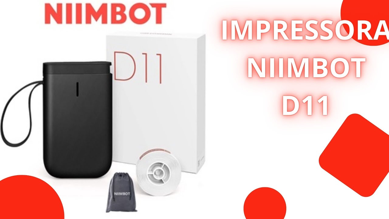 MINI IMPRESSORA DE ETIQUETAS FUNCIONA ?  - NIIMBOT D11
