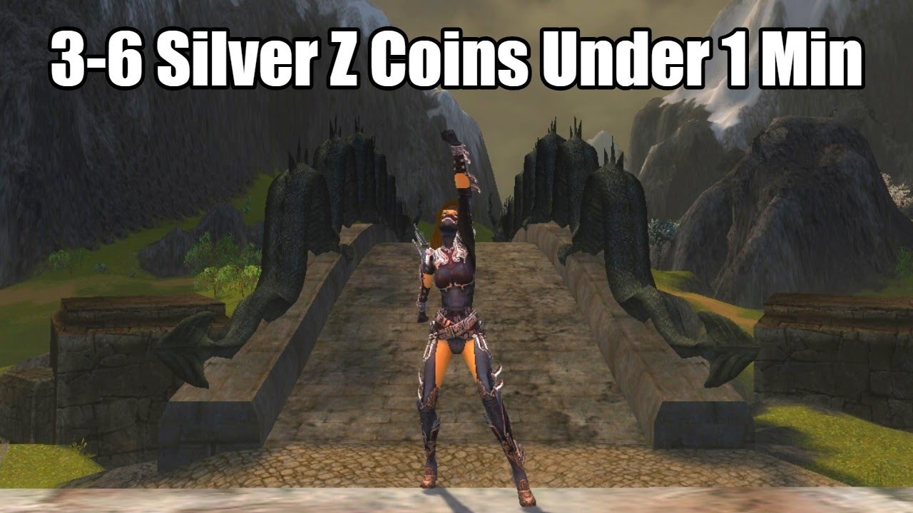 Zen Daijun ZVQ Easy 3-6 Silver Z Coins Under 1 Min | Guild Wars 2019 | Silver Zaishen Coin Farm FAST