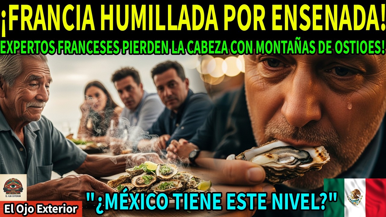 ¡Franceses EXPERTOS lloran al probar OSTIONES en Ensenada! 🇲🇽 Una lección de humildad