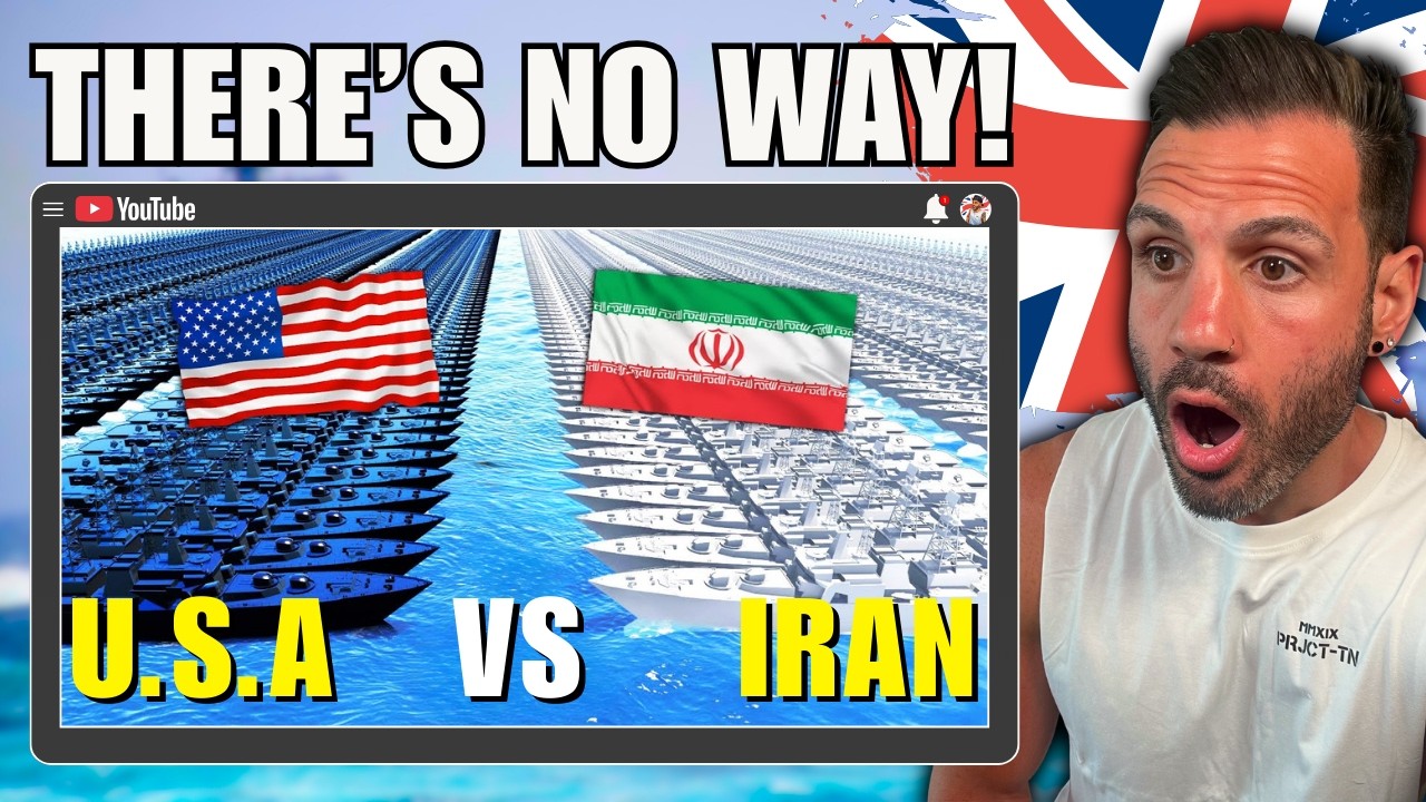 British Guy Reacts to USA VS IRAN Military Comparison 2026!
