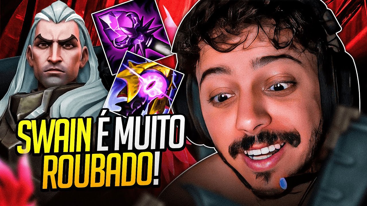 SWAIN É MUITO ROUBADO! REI DAS TEAM FIGHT!