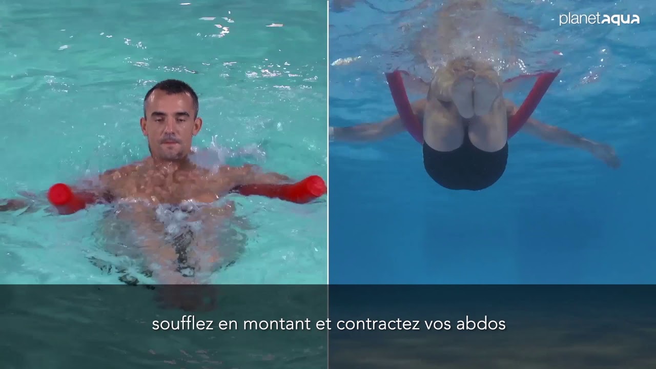 Tonifier vos abdos - Tips Mouvement Planet Aqua