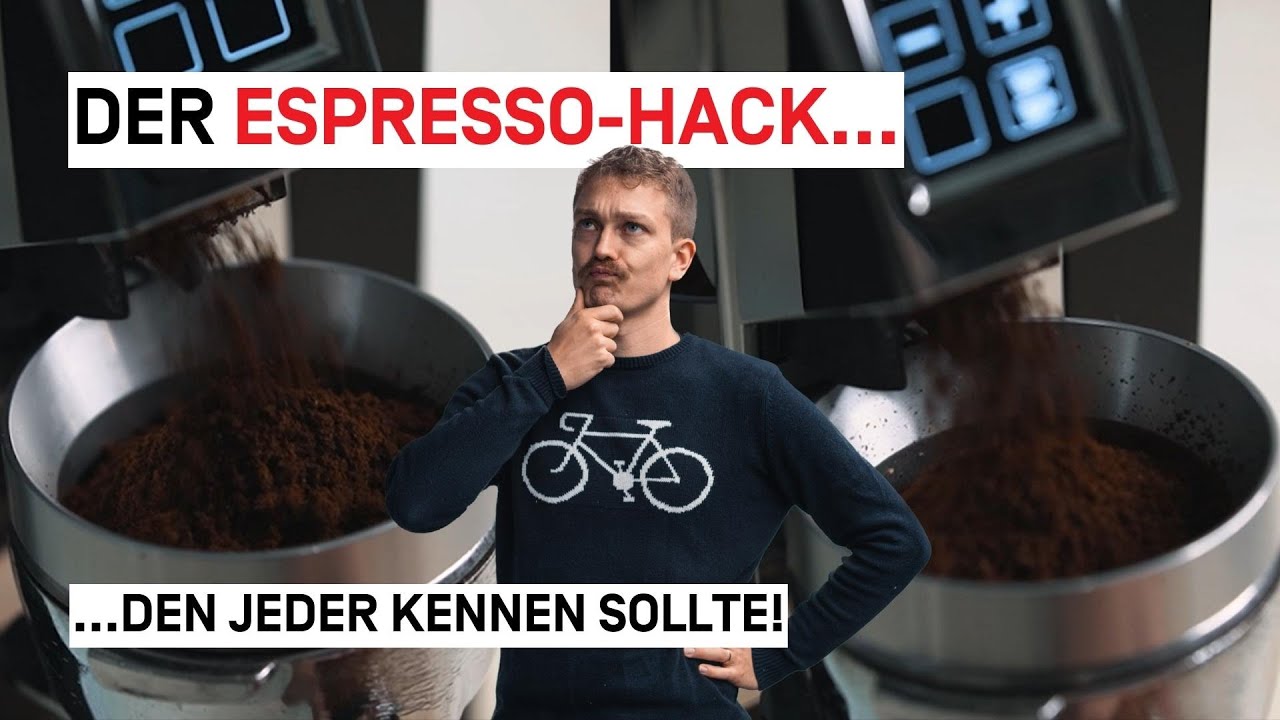 Espressom&uuml;hlen Hack - Streuung von statisch aufgeladenen Kaffeebohnen verhindern