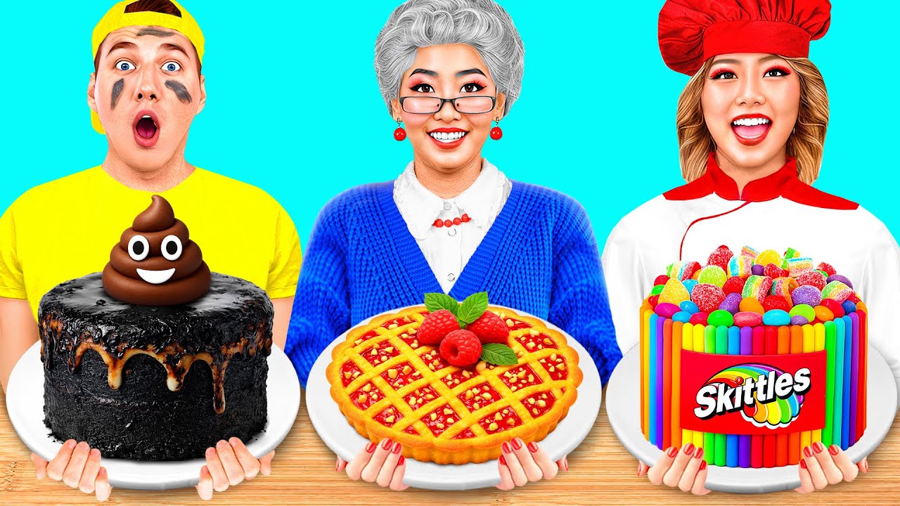 Кулинарный Челлендж: Я против Бабушки | Безумные Ситуации с Едой от ToonDO Challenge