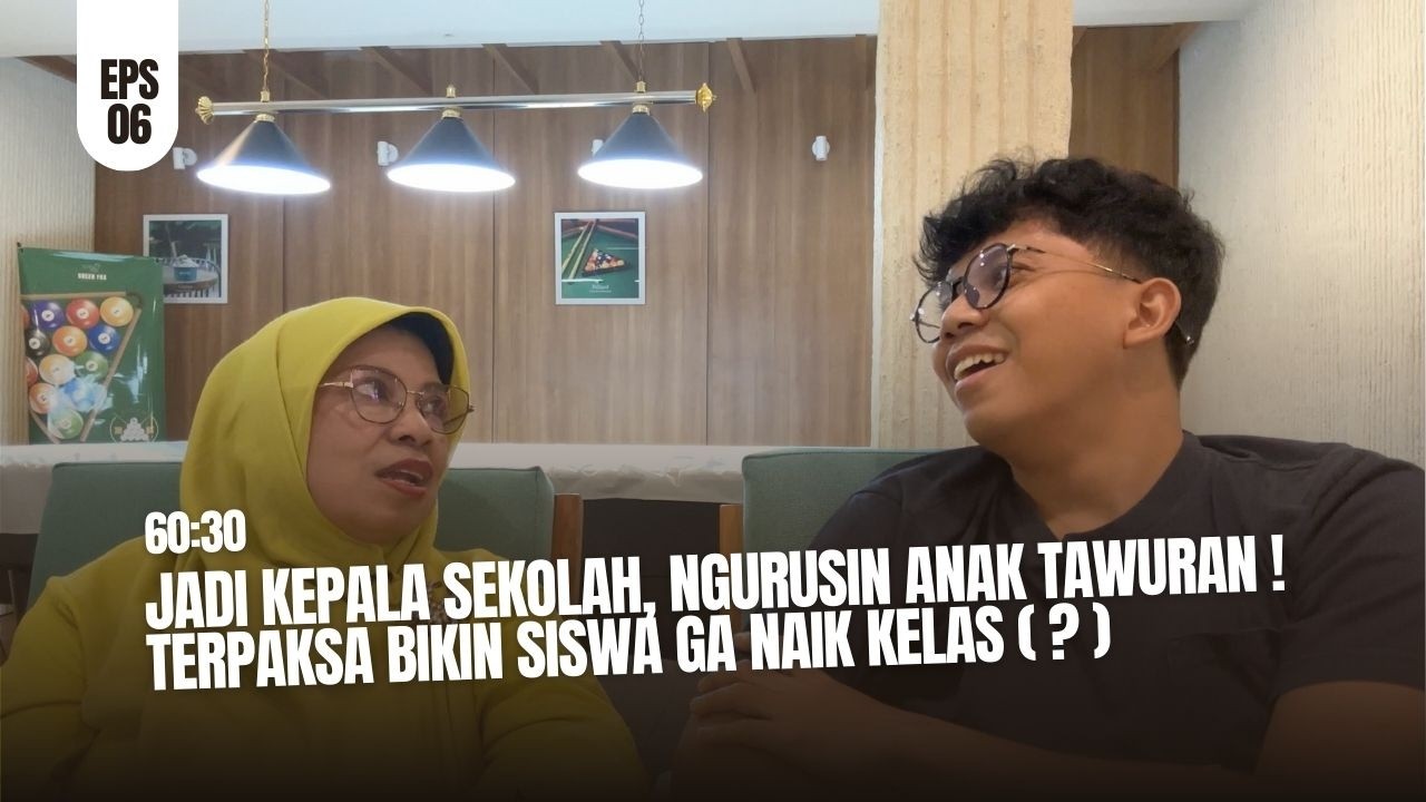 60:30 Eps.6 - Kepala Sekolah. Jadi kepala sekolah di SMA swasta dan negeri. Kebijakan sulit.