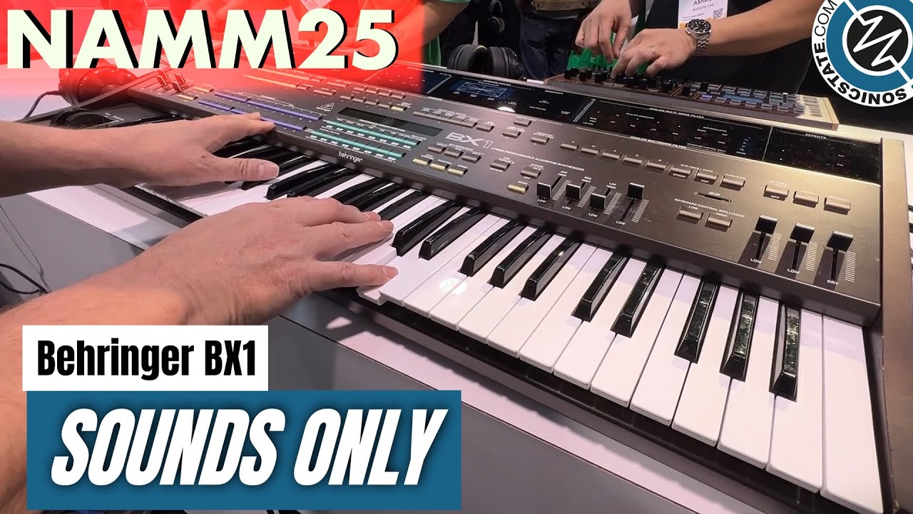 NAMM 2025:  Behringer BX1 Prototype - SOUNDS ONLY
