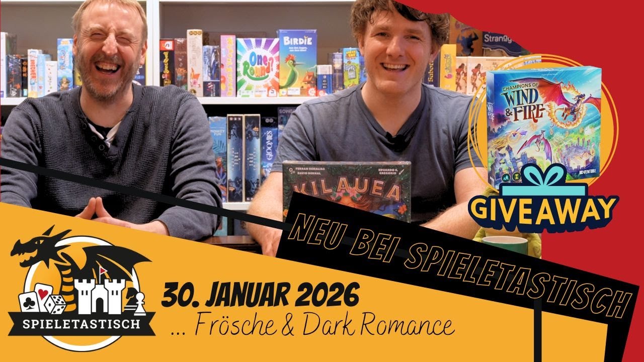 Neu bei spieletastisch.de - 30. Januar 2026