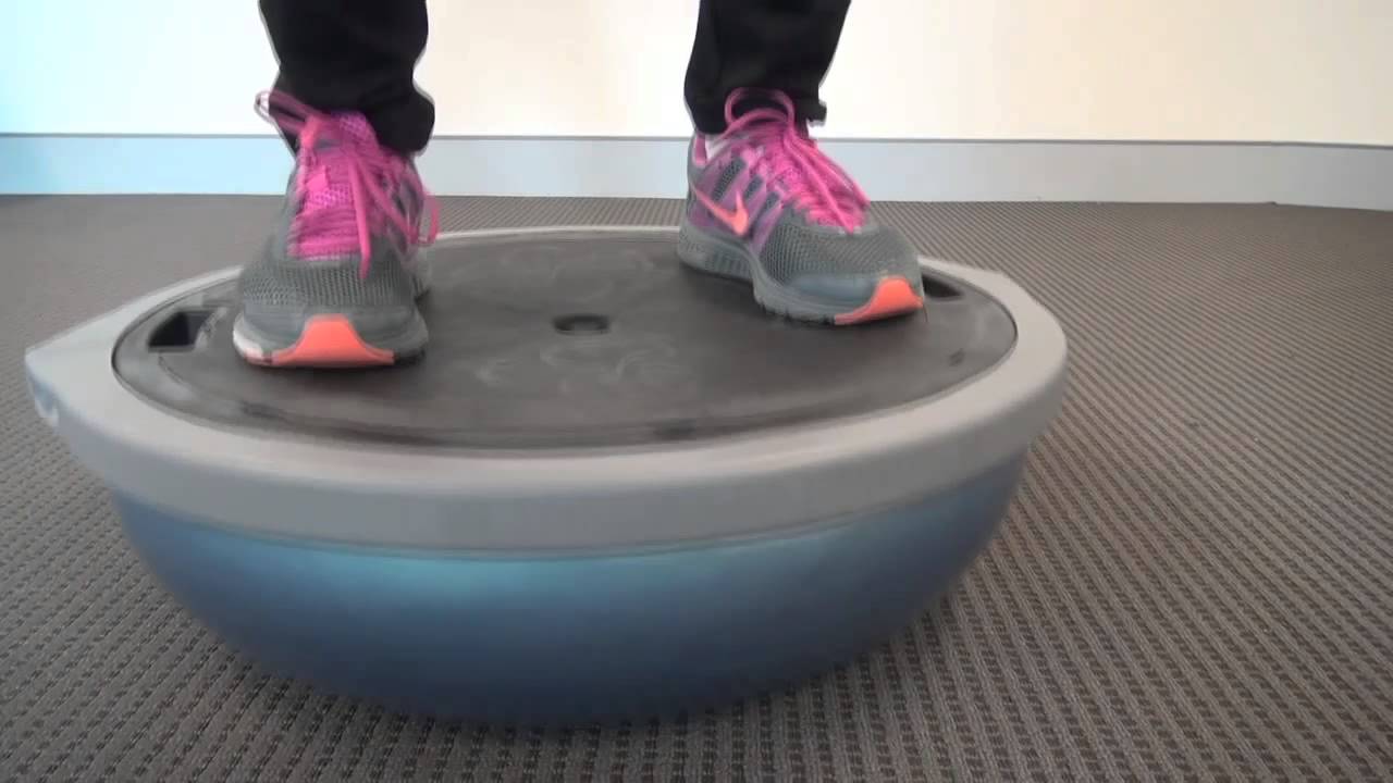 4. Ski Prep Exercises with the Bosu Ball