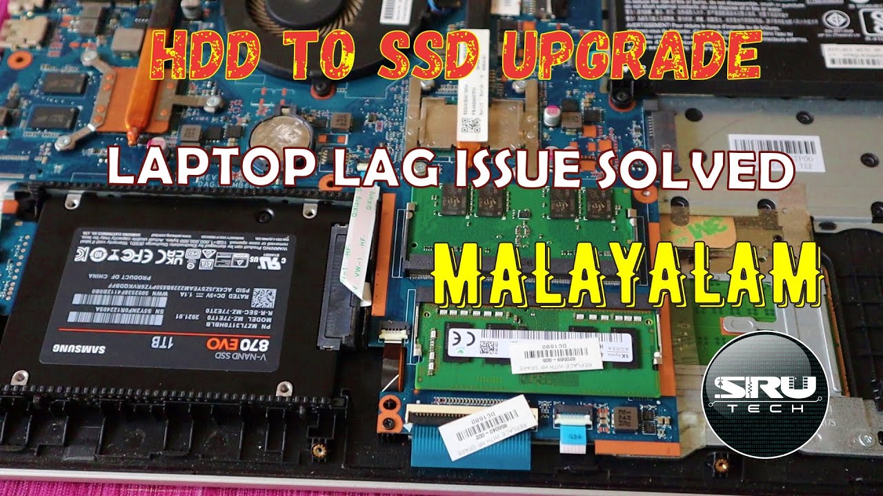 SSD UPGRADE FULL TUTORIAL MALAYALAM  | LAPTOP | HDD VS SDD | HP PAVILION 15